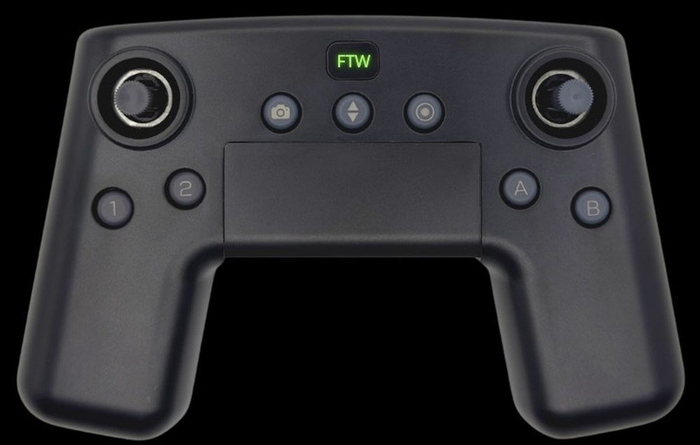Hopper controller with the FTW badge lit green