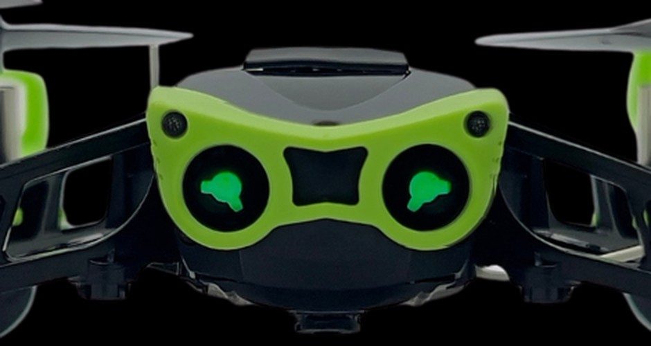 Hopper light guides showing green