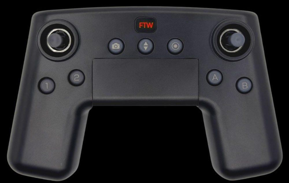 Hopper controller with the FTW badge lit red